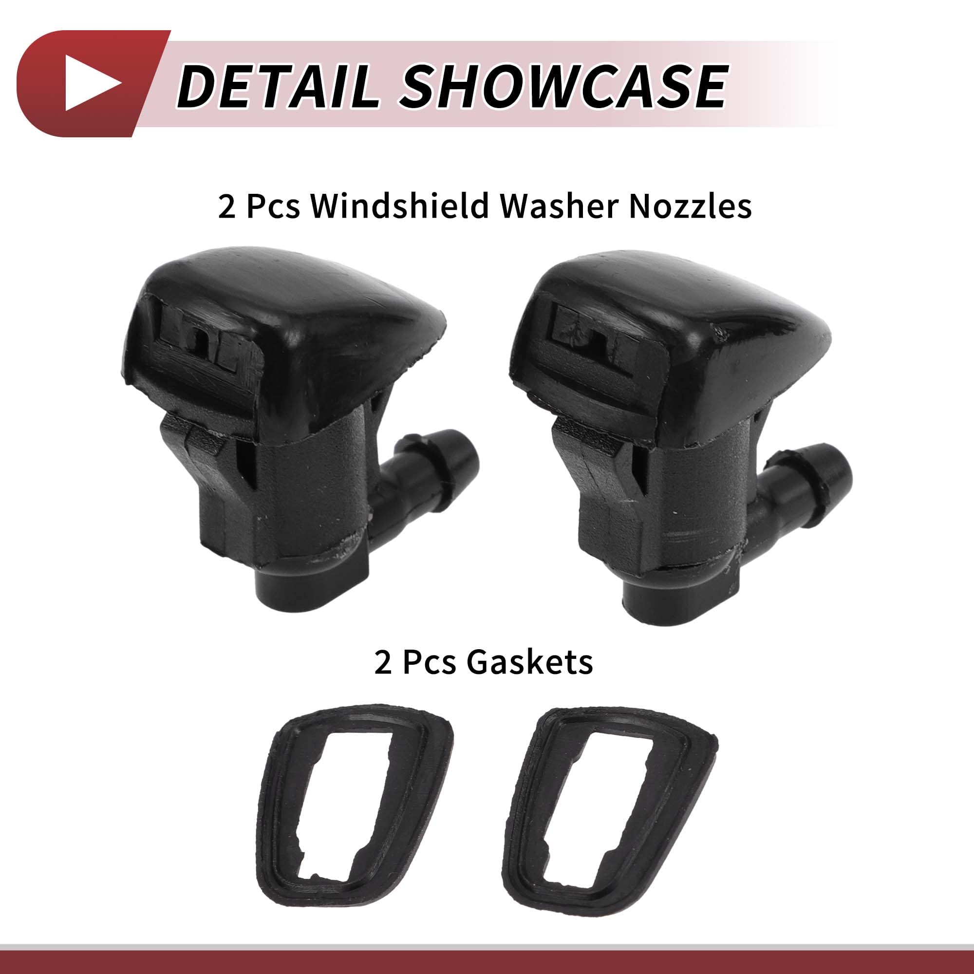Amazon.com: HEROFFIX 2pcs Windshield Washer Nozzle for Toyota